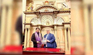 Dr. Sandeep Marwah Receives 7 Prestigious International Honors in 7 Days in Australia